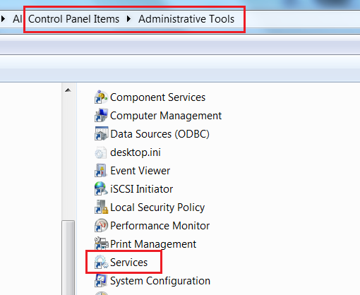 restart CRM and NAV services - go to Control Panel Items and Administrative Tools