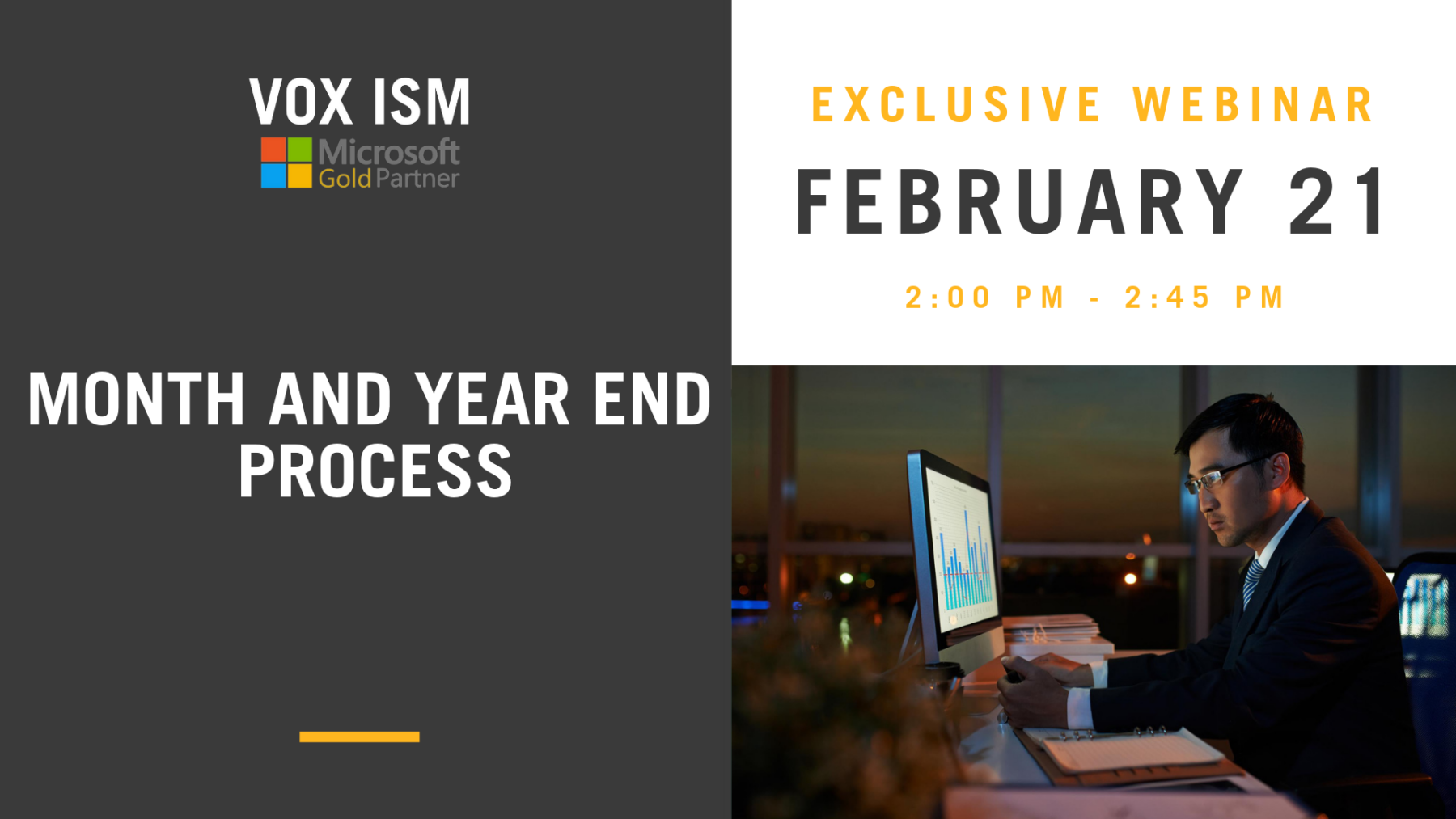 Month and Year End Process - Vox ISM Webinar