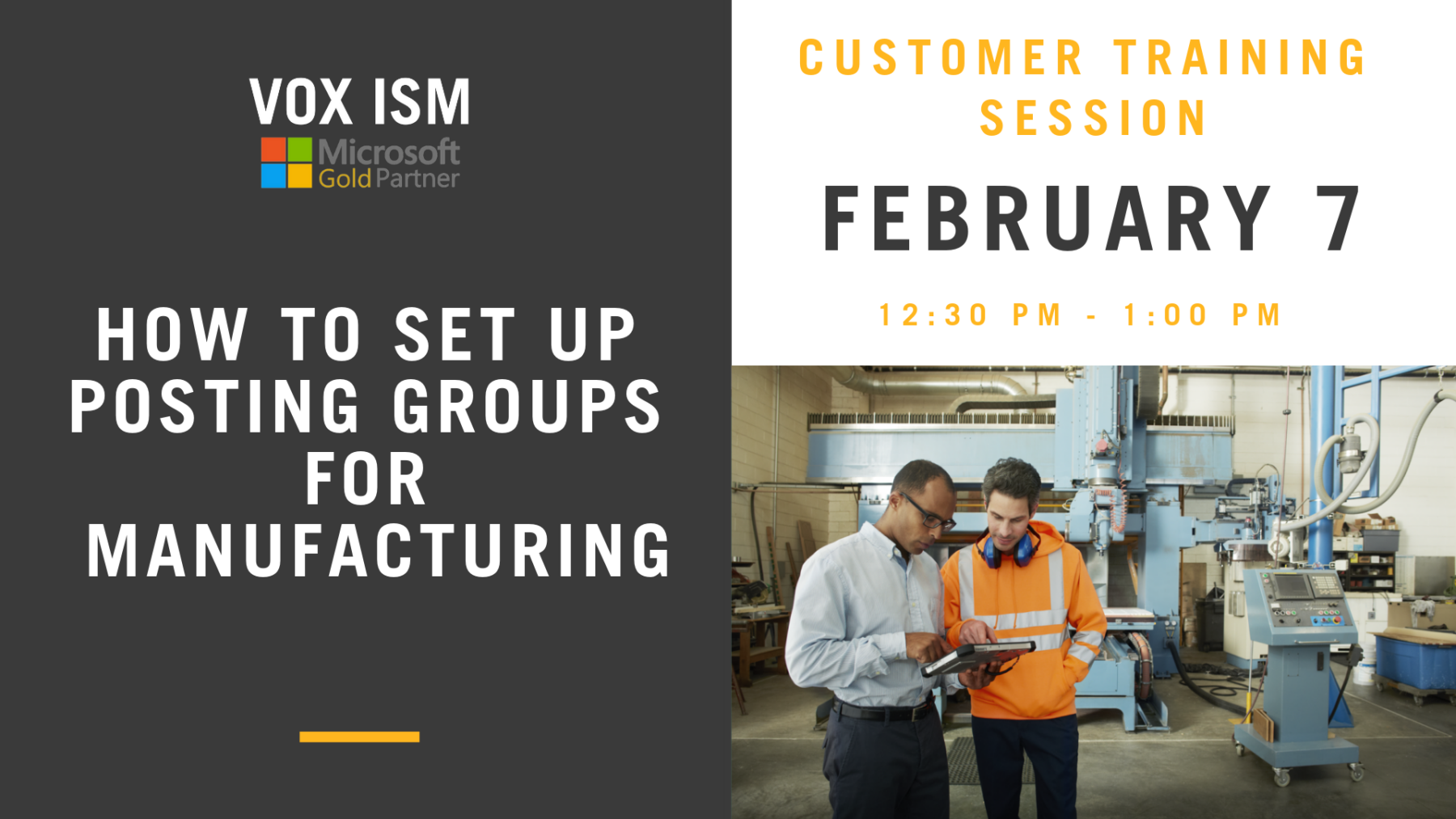 How To Set up Posting Groups for Manufacturing
