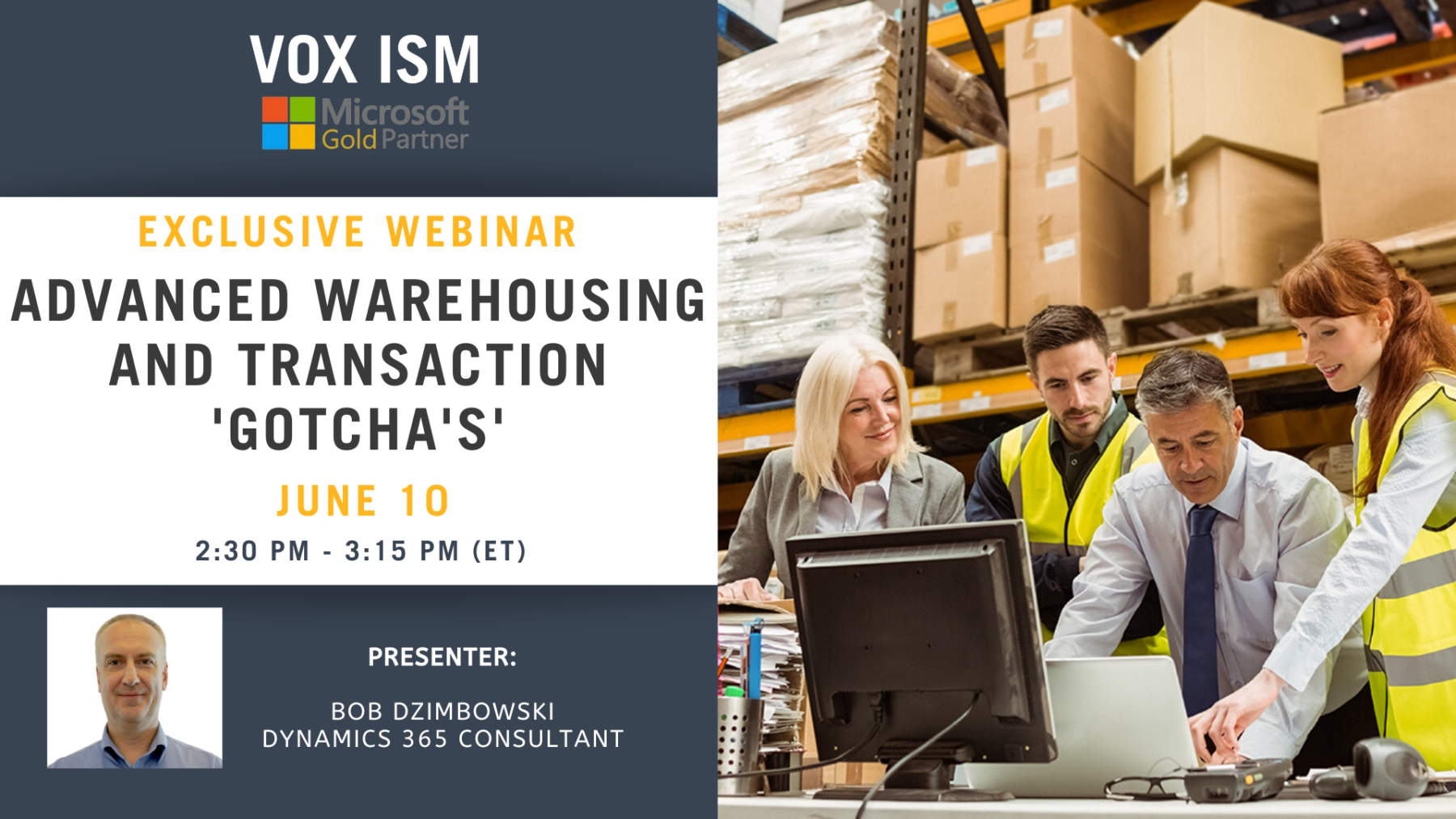 Advanced warehousing and transaction 'gotcha's' - VOX ISM
