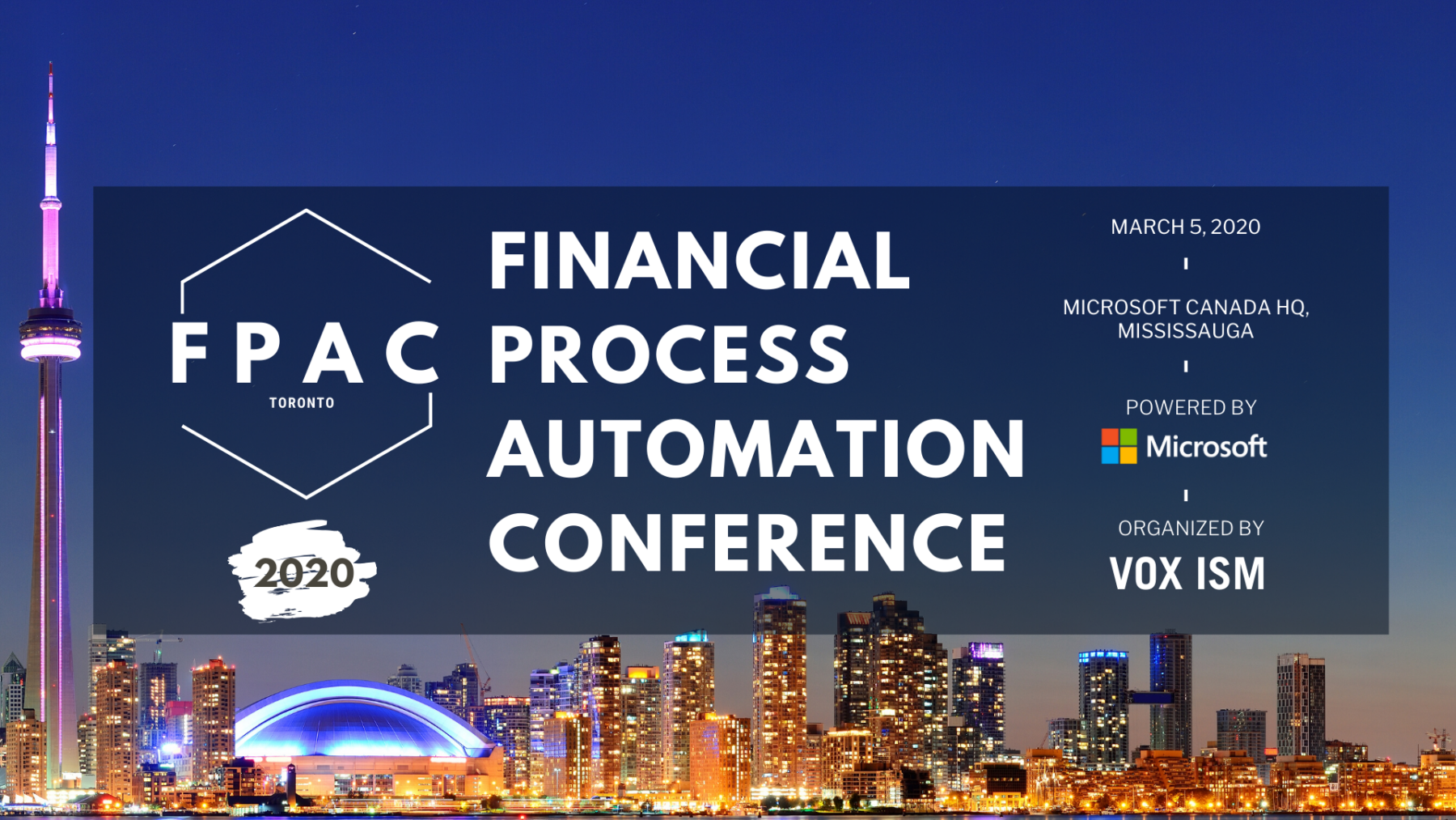 Financial Process Automation Conference 2020_VOX ISM