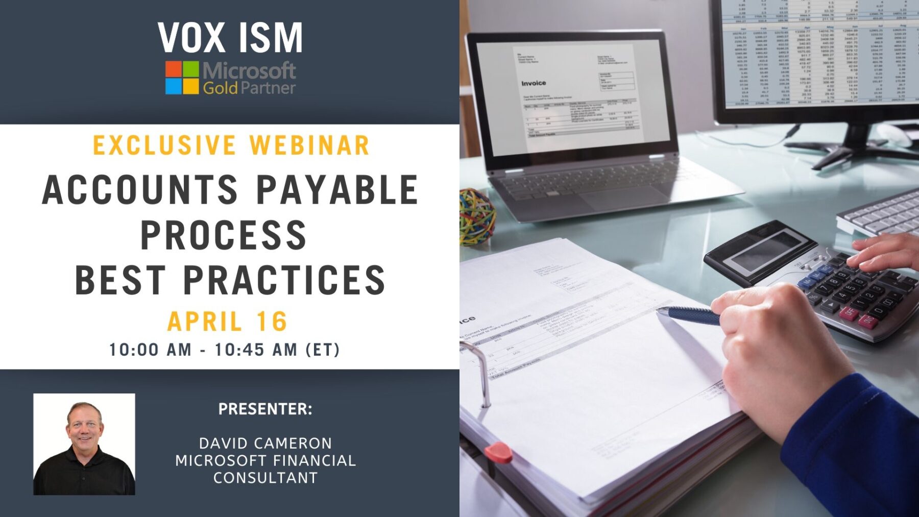 Accounts Payable Best Practices - April 16 - Webinar_VOX ISM