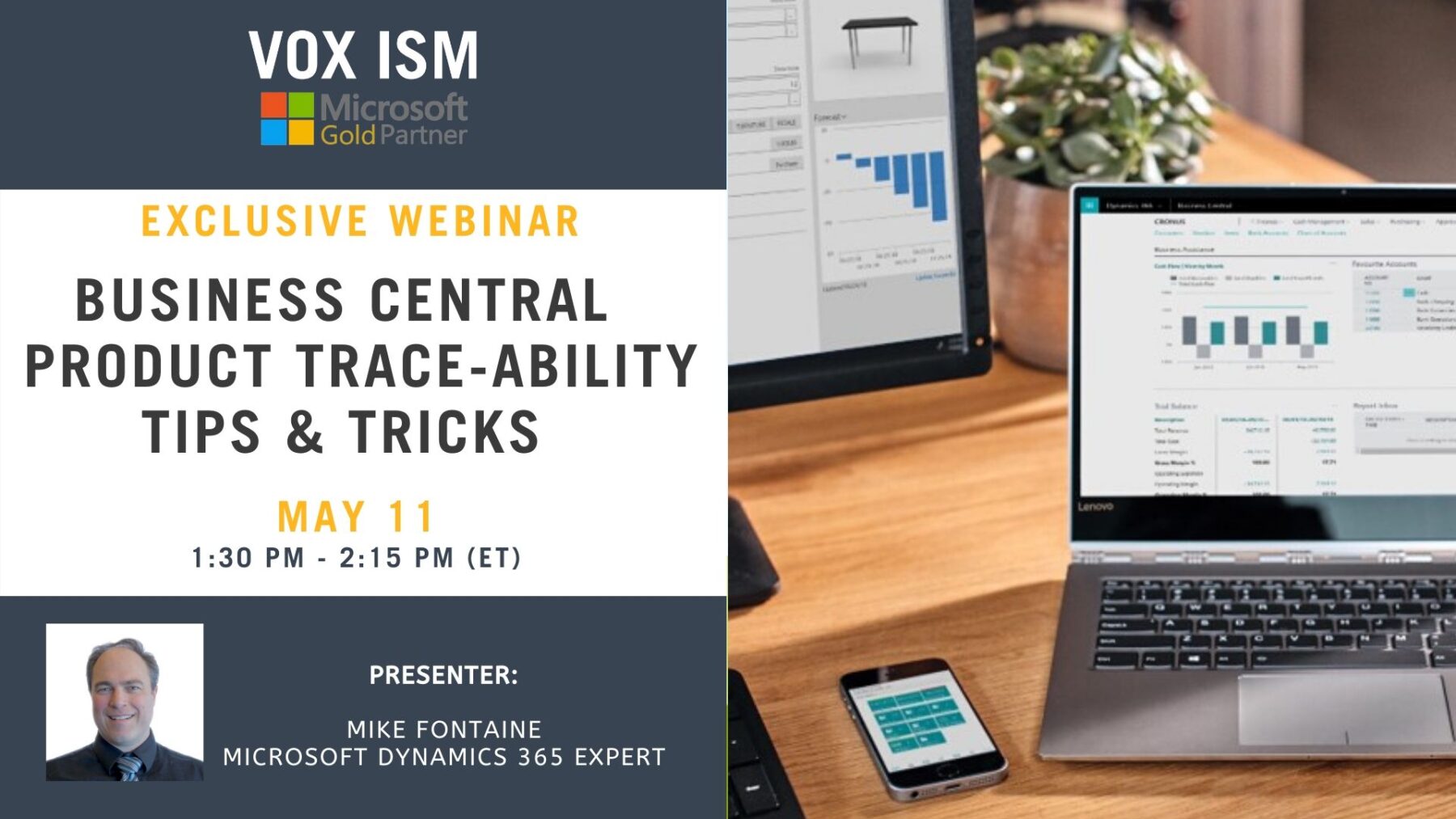 Business Central - Product Traceability Tips & Tricks - May 11 - Webinar VOX ISM
