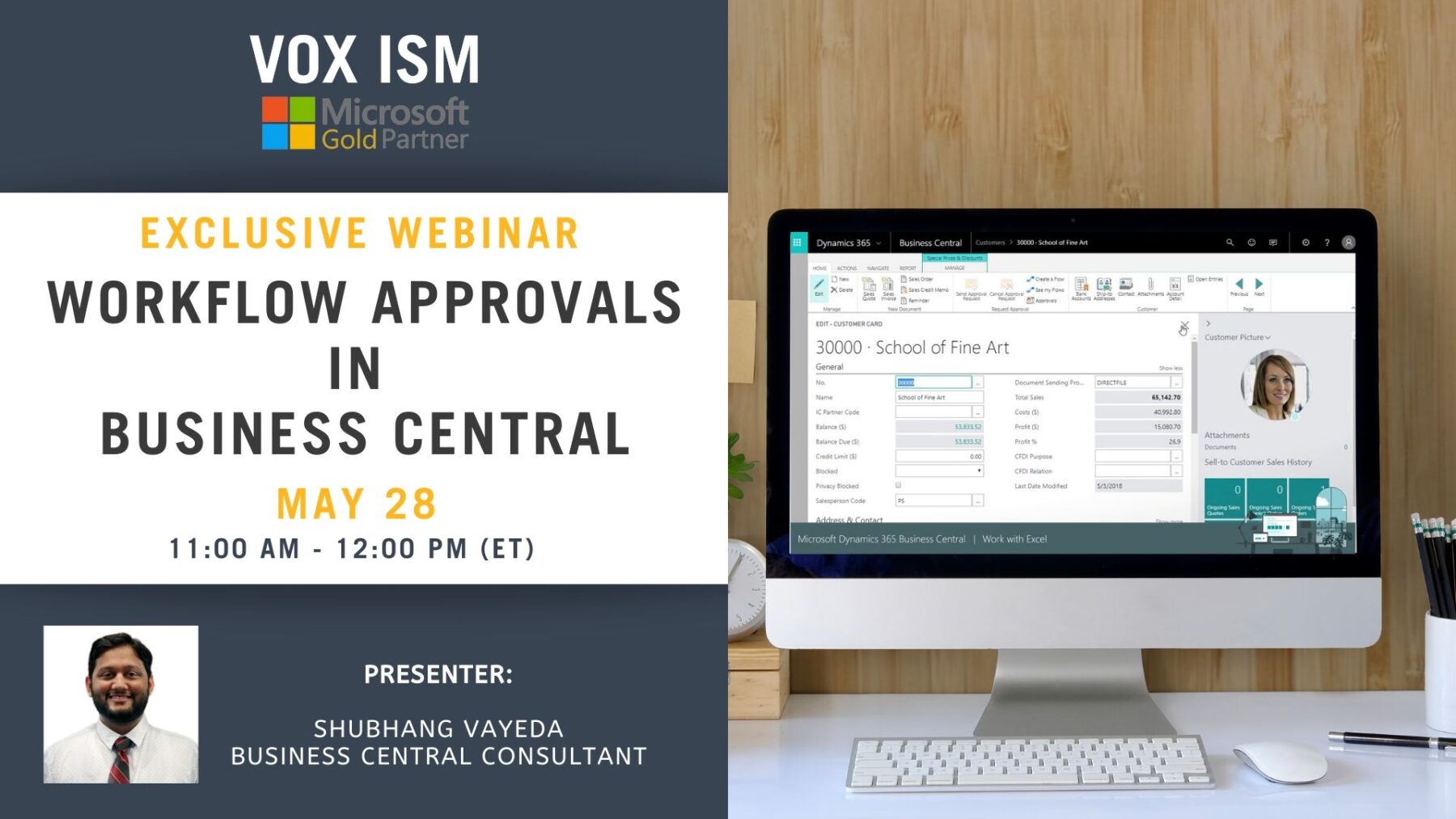 Workflow Approvals in Business Central - May 28 - Webinar VOX ISM