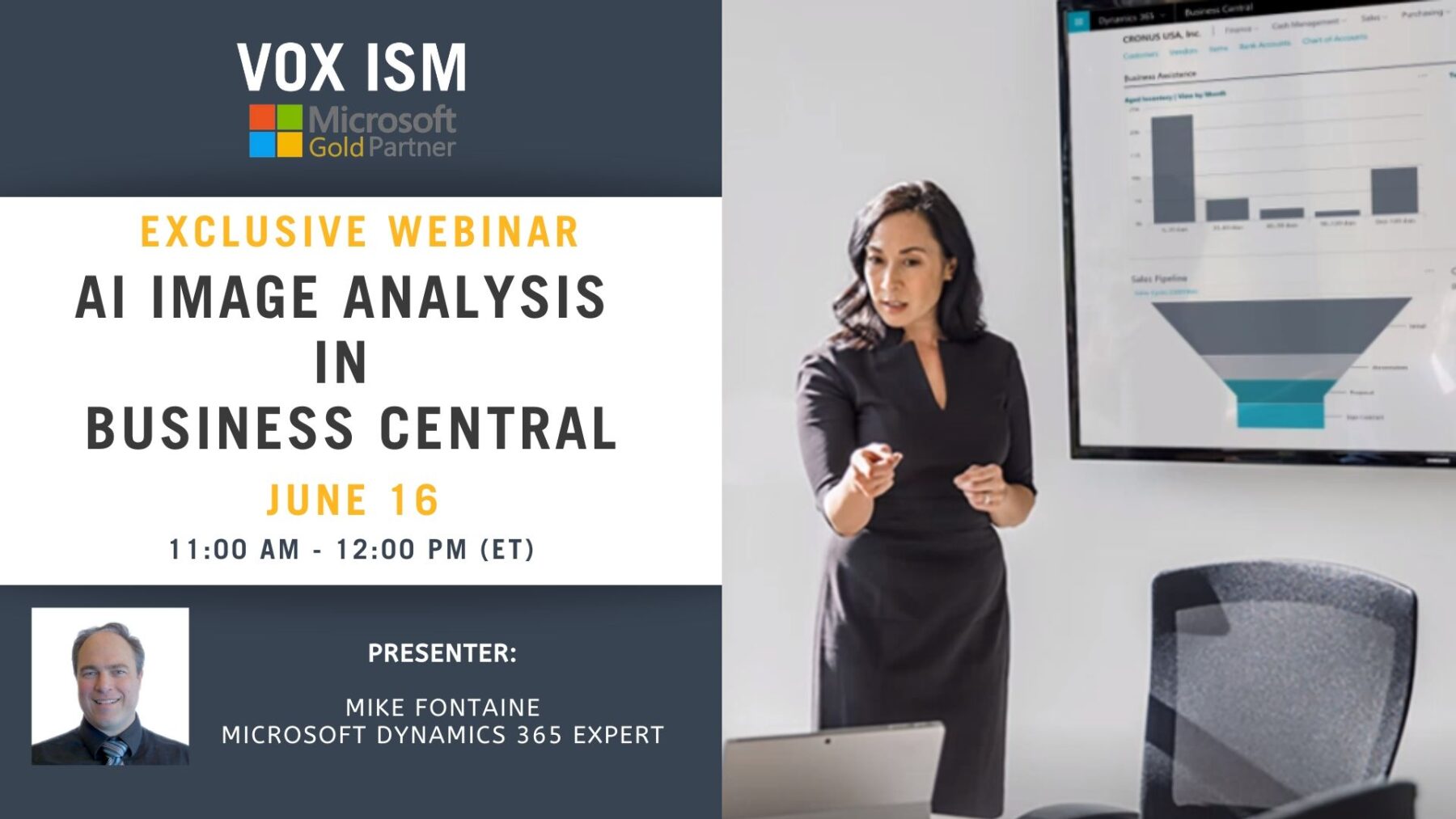 AI Image Analysis in Business Central - June 16 - Webinar VOX ISM