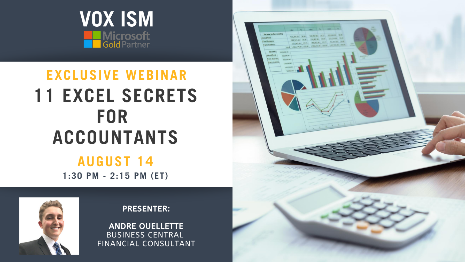 11 Excel Secrets for Accountants – August 14 – Webinar