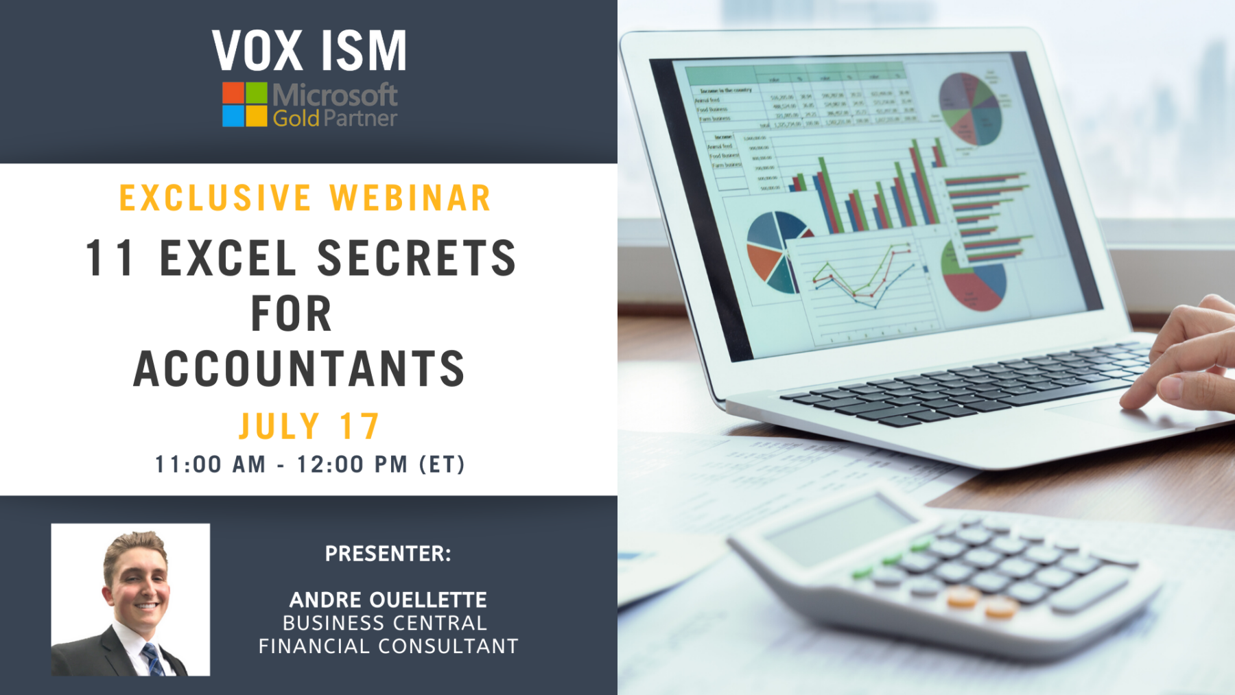 11 Excel Secrets for Accountants - July 17 - Webinar VOX ISM