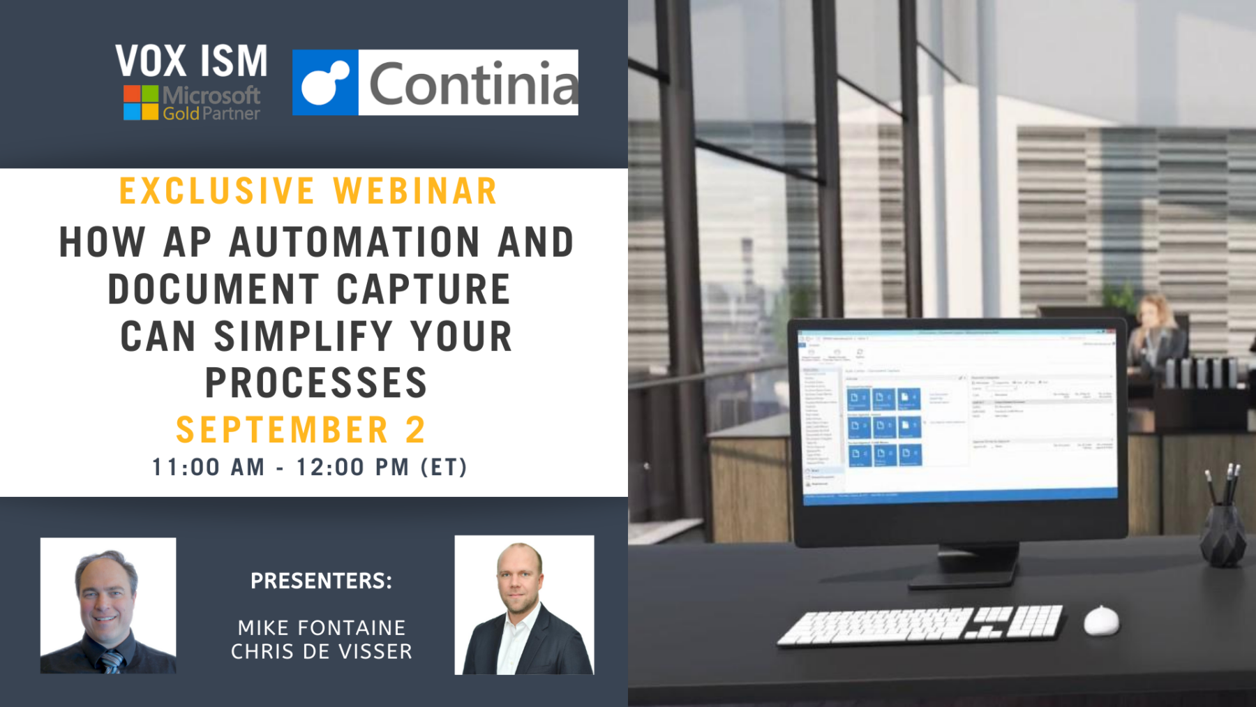 How AP Automation and Document Capture Can Simplify Your Processes - September 2 - Webinar