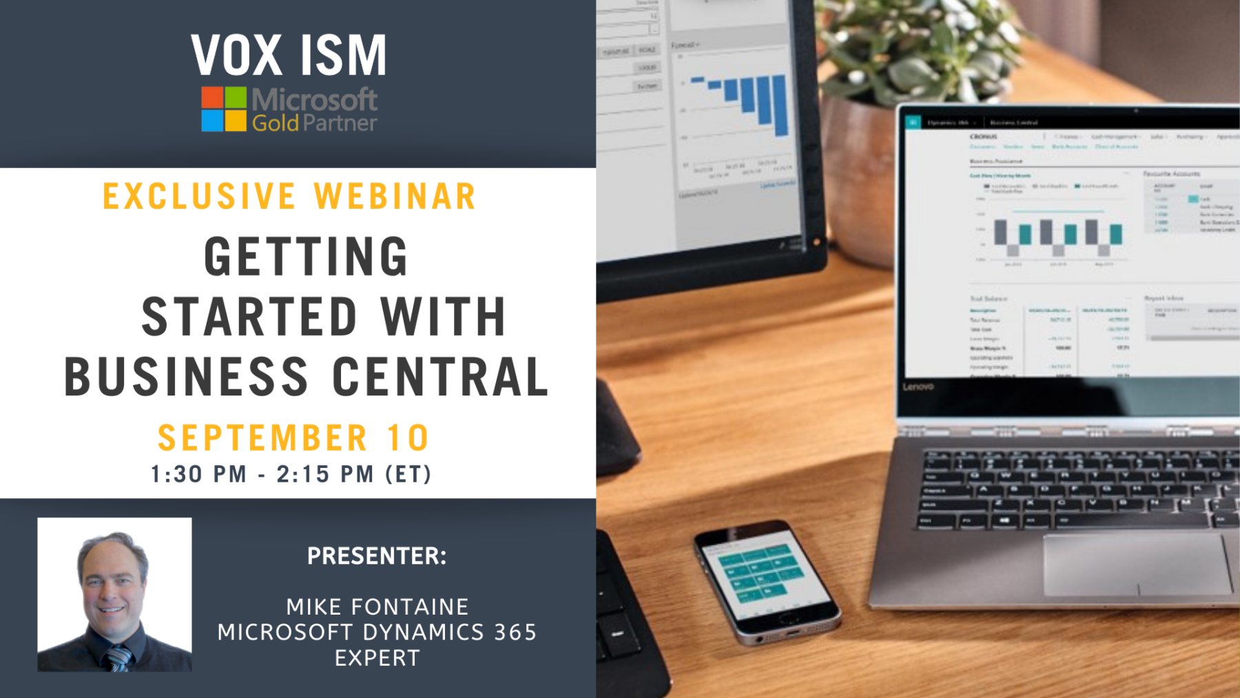 Getting Started with Business Central - September 10 - Webinar