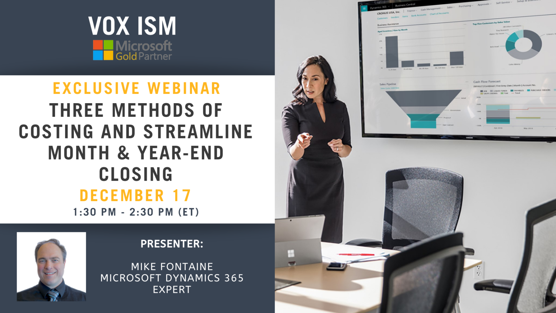 Three methods of costing and streamline month & year-end closing - December 17 - Webinar