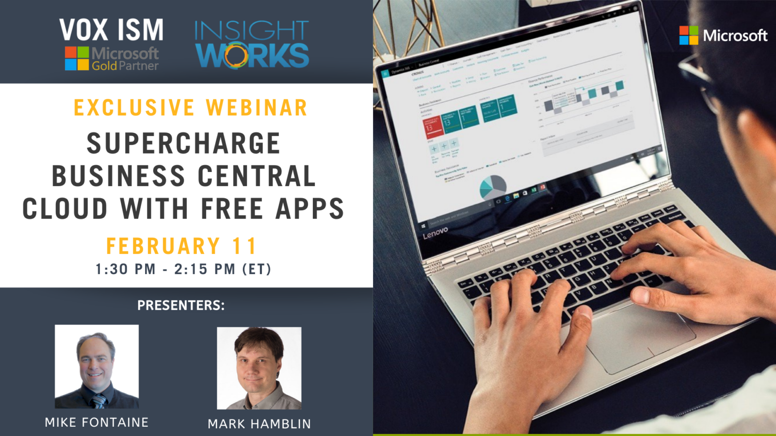 Supercharge Business Central Cloud with Free Apps - February 11 - Webinar