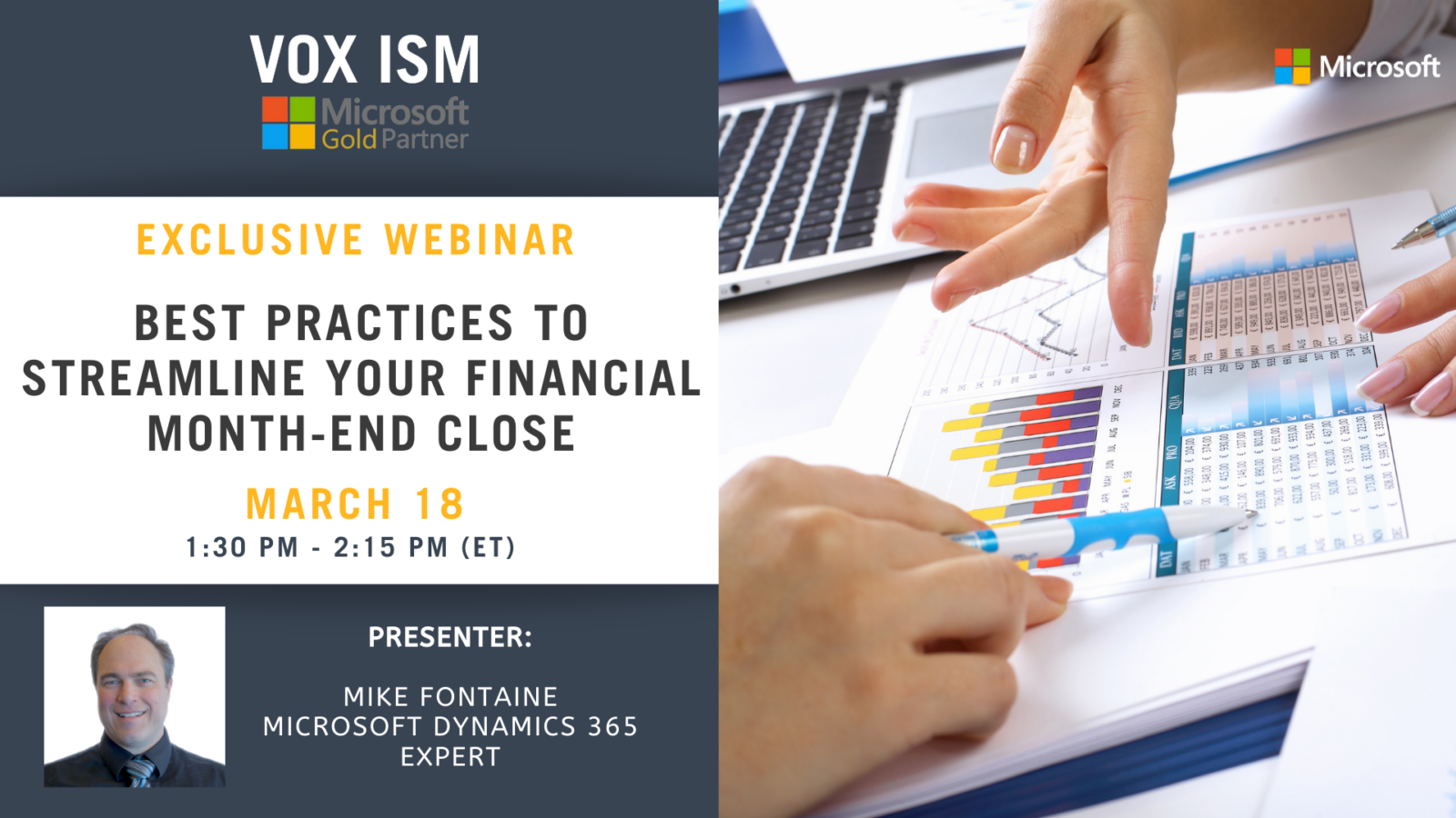 Best Practices to Streamline Your Financial Month-End Close - March 18 - Webinar