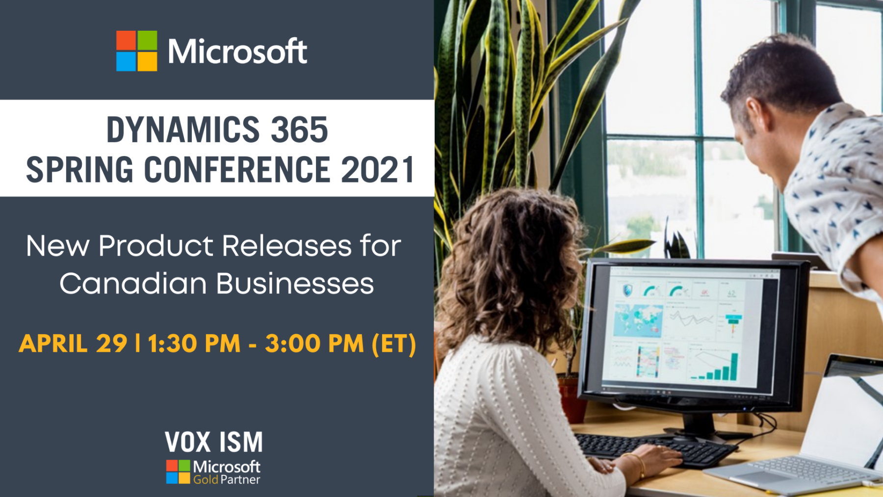 Microsoft Dynamics 365 Spring Conference - New Product Releases for Canadian Businesses - April 29