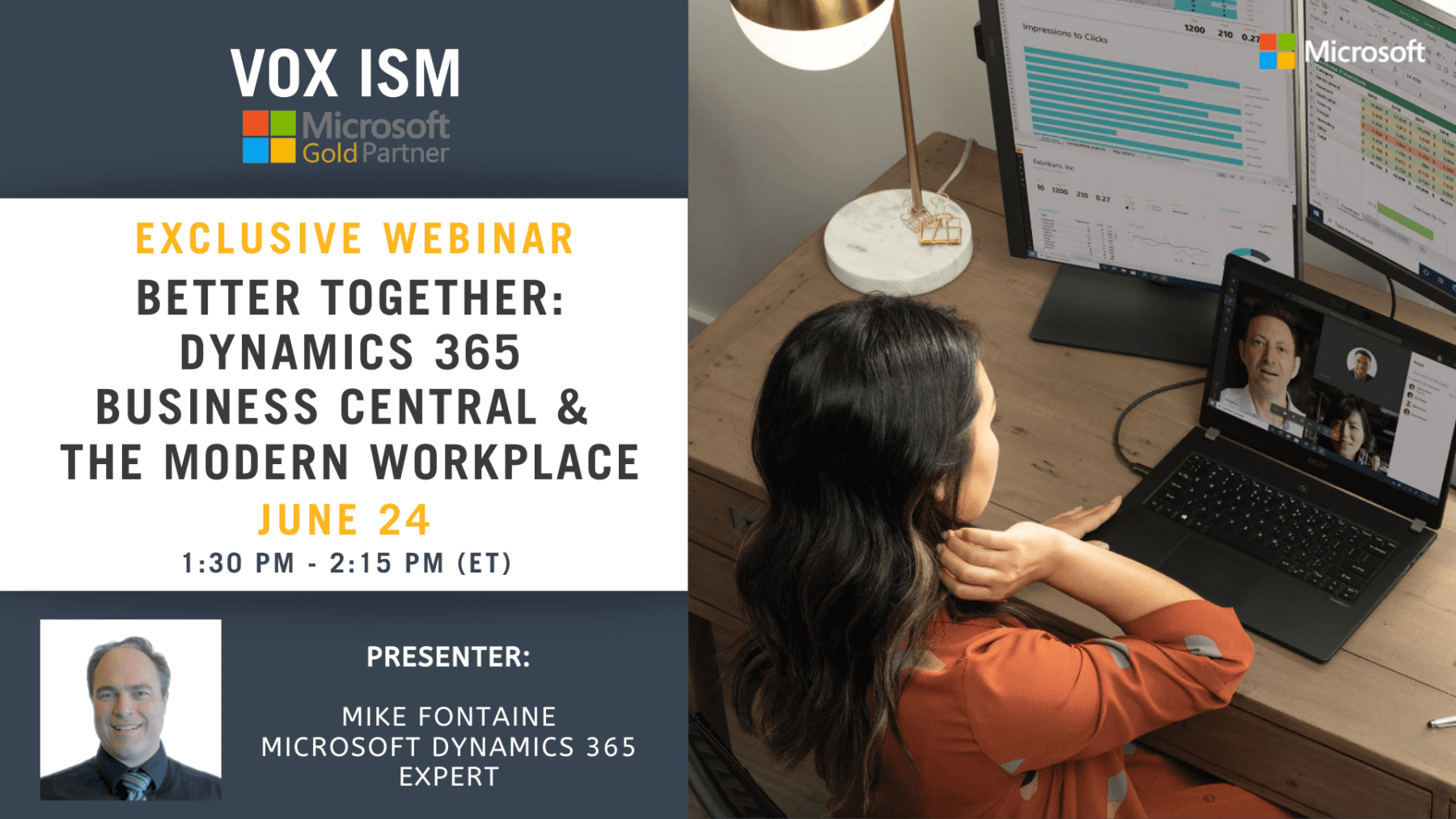 Better Together | Microsoft D365 Business Central & The Modern Workplace - June 24 - Webinar