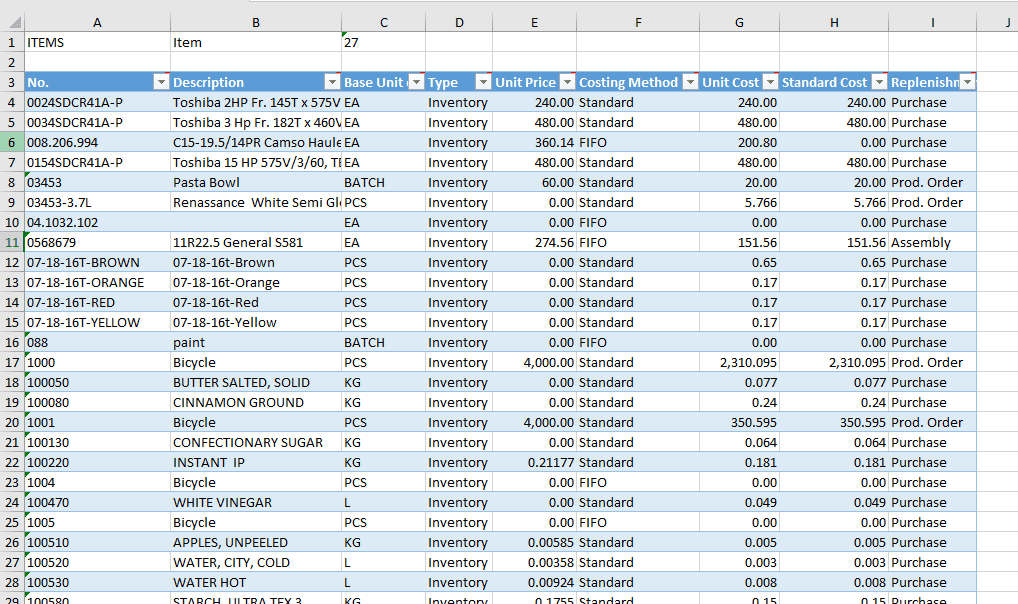 configuration package with Business Central_4