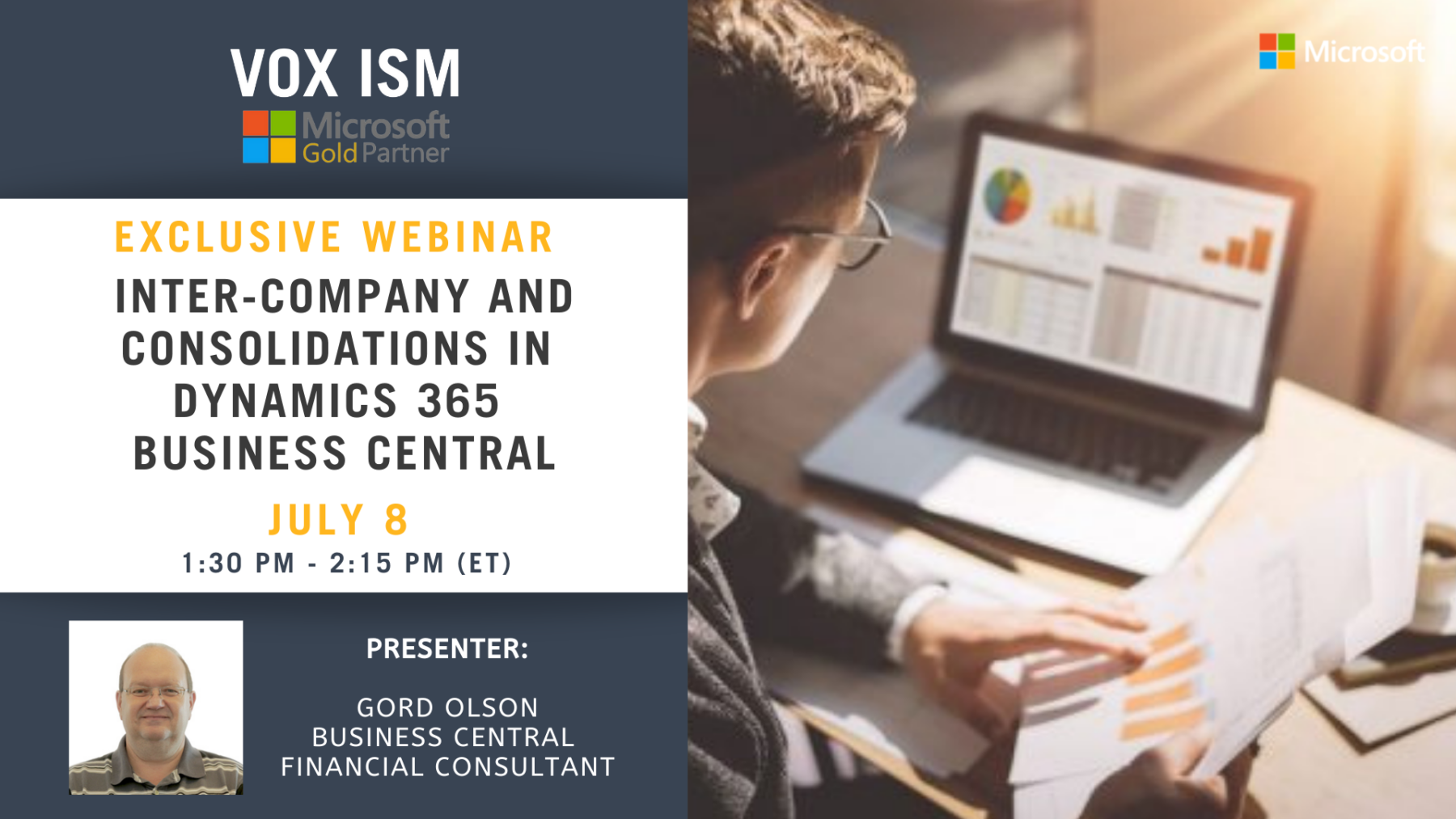 Inter-Company and Consolidations in Dynamics 365 Business Central - July 8 - Webinar