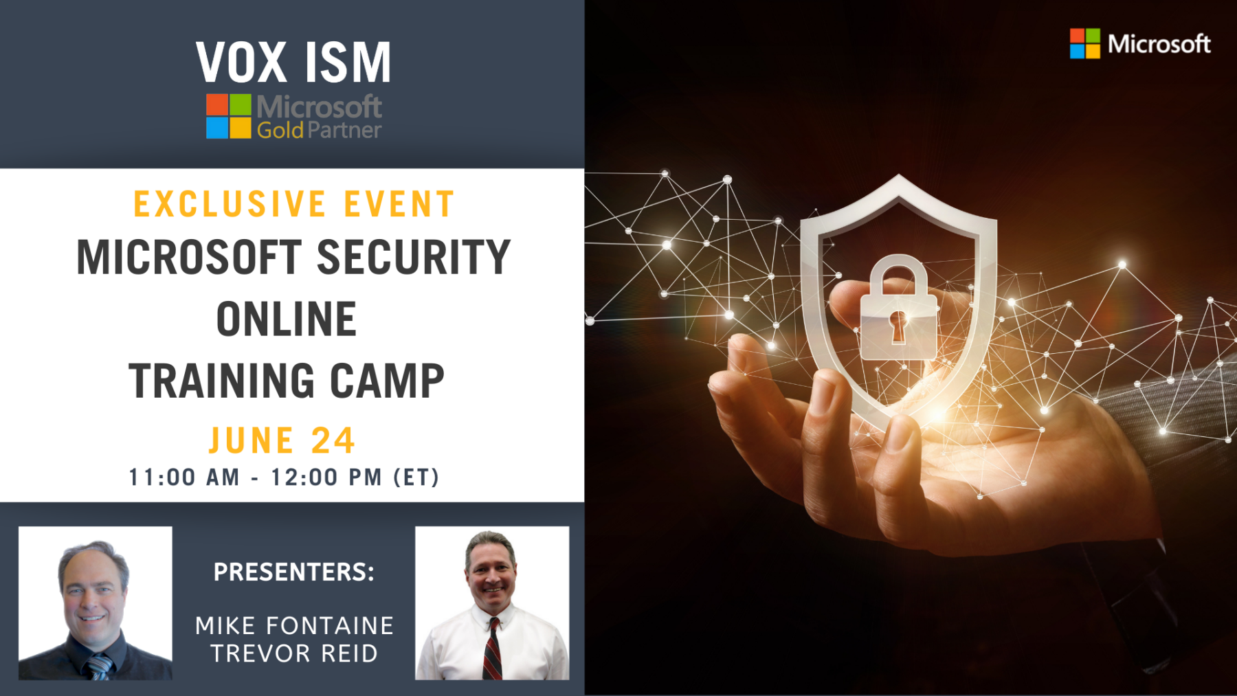 Microsoft Security Online Training Camp - July 24