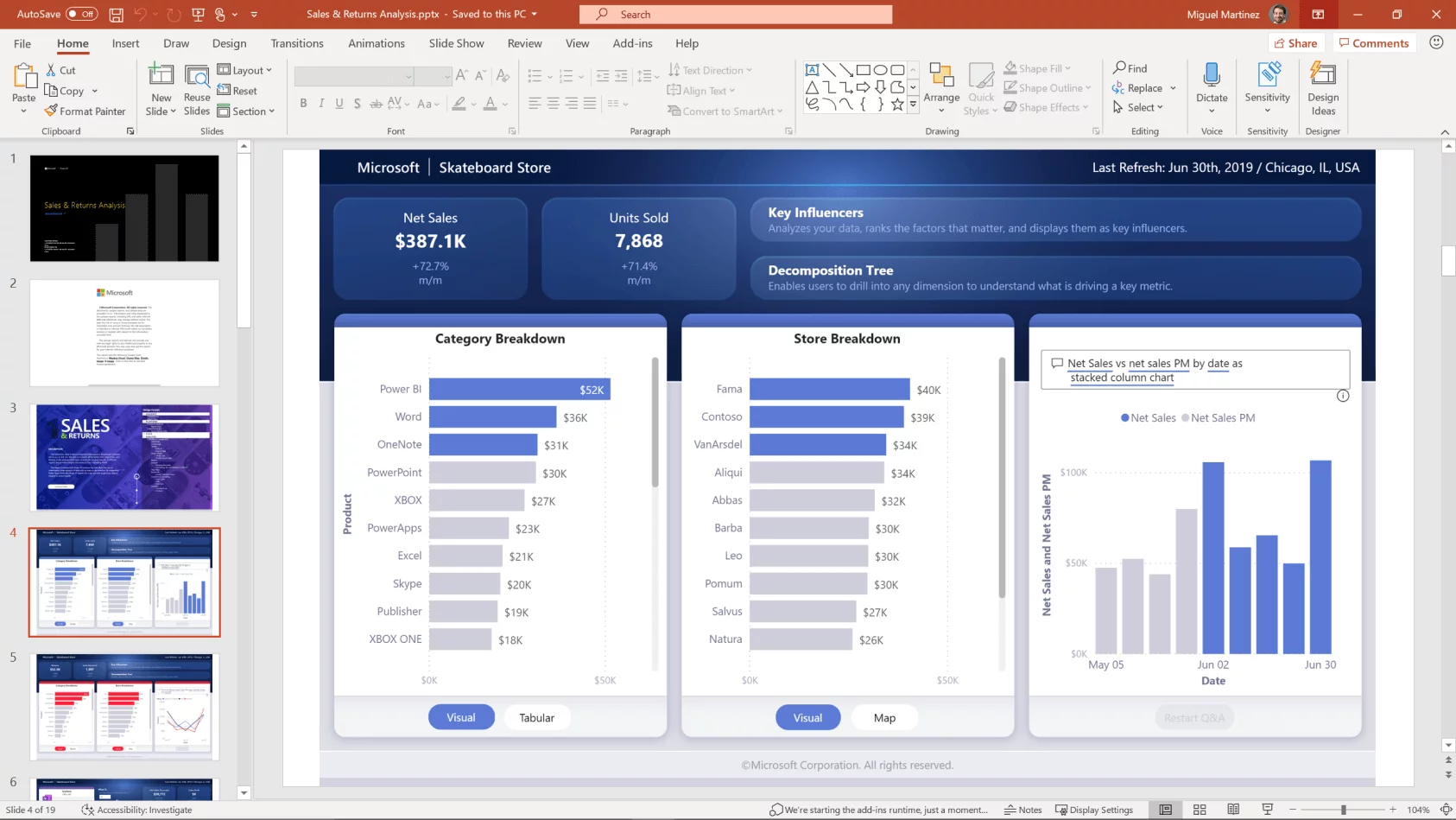 how Office 365 works seamlessly with Power BI_PowerPoint