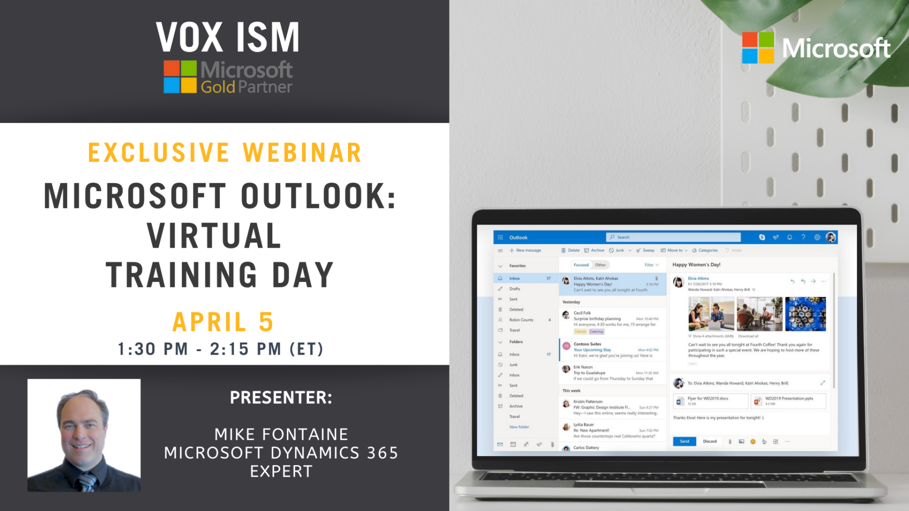 Microsoft Outlook: Virtual Training Day